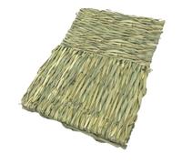 Matelas tissé pour animaux de compagnie, hamster, jouet à mâcher, lit pour animaux de compagnie, caisse à crire, vert, taille unique