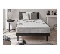 Matelas TOP-CARBONE 160x200 cm mousse à mémoire de forme Bio Memory®+ système HQ Aero Latex®+ effet régénérateur + technologie Actif