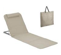 Linxor - Matelas, transat, Tapis de Plage avec Dossier inclinable et Sac de Transport - Plusieurs Coloris Disponibles