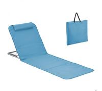 Linxor Matelas transat et tapis de plage - Dossier inclinable, sac de transport - Plusieurs coloris