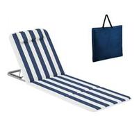 Linxor - Matelas, transat, Tapis de Plage avec Dossier inclinable et Sac de Transport - Plusieurs Coloris Disponibles