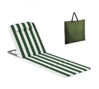 Linxor - Matelas, transat, Tapis de Plage avec Dossier inclinable et Sac de Transport - Plusieurs Coloris Disponibles