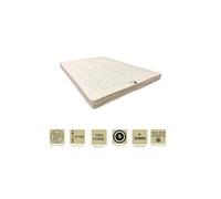 Matelas très ferme mémoire de forme 60 kg/m3 80x200 x 14 cm - 5 zones de confort - ame poli lattex haute résilience hd - hypoallergénique