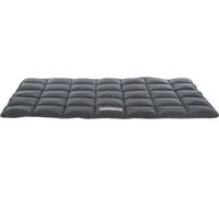 Matelas - TRIXIE - Farello - Peluche/Tissu - 70 × 55 cm - Blanc-Gris/Gris