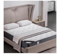 Matelas une place et demie hauteur 20/22/25 cm, matelas double orthopédique à 7 zones, ressorts ensachés, avec doublure en tissu tricoté doux et respirant, 25 cm, 120 x 190 cm