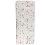 Matelas universel respirant pour poussette - Compatible - Bugaboo - Jané, Inglesina, Easywalker, Kinderkraft, UPPAbaby - Housse d'été pour poussette (sans harnais, coquelicot)