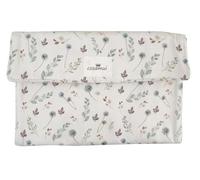 Matelas universel respirant pour poussette - Compatible - Bugaboo - Jané, Inglesina, Easywalker, Kinderkraft, UPPAbaby - Housse d'été pour poussette (avec harnais, coquelicot)