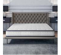 COSMOS - Matelas Upsilon 160x190 - Accueil Mousse à mémoire de Forme + Blue Latex - Confort Équilibré - 7 Zones - Réversible - Hypoallergénique - Durable - Sommeil Isolé - Fabriqué en Europe