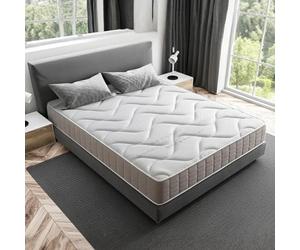 Matelas Viscoélastique 120x180 Orthopédique Épaisseur 20 cm - Grande Fermeté, Système Bio Essence Antifongique, Anti-Acariens, Anti-Allergique, Système AirSupport, Tissu Stretch 3D Haute Adaptabilité
