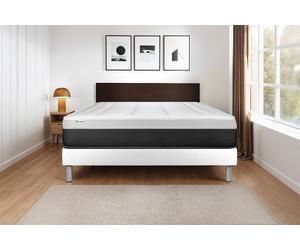 Matelas VITAL FORM 180 x 200 cm - 22cm - Ressorts ensachs et mmoire de forme - Tonique - Soutien Ferme
