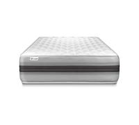 Matelas VITALMEMO BACK 70 x 200 cm - 26cm - Mousse polyurthane mmoire de forme - Moelleux - Matelas Blanc - Avec couette et oreillers