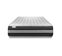 Matelas VITALSPRING ZEN 90 x 200 cm - 26cm - Ressorts ensachs et mmoire de forme - Moelleux - Soutien Ferme