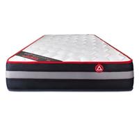 Matelas Vitalspring Zen 90x200 Ressorts Ensachés, Visco 5 Zones Ultra Épaisseur
