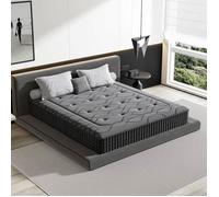 Matelas160 x 200 x 30 cm,DEWINNER,Mousse à mémoire de Forme,Ressorts individuels,Hauteur 30 cm,Absorbant