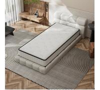 Matelas90x190cm, Épaisseur 25cm,DEWINNER Matelas en Mousse à Mémoire de Forme Haute Densité,Réversible à Deux Faces Utilisables