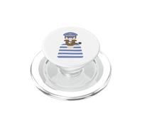 Matelot, Capitaine de Bateau, Yacht, Navigation sur Le lac Sailor PopSockets PopGrip pour MagSafe