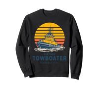 Matelot Marin Naval retraité remorqueur Capitaine Sweatshirt