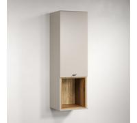 Matelpro - Meuble de Rangement Mural Moderne Cachemire/chêne Paulo