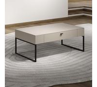 Matelpro - Table Basse Moderne rectangulaire Cachemire/chêne Paulo