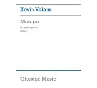 Matepe For Reed Quintet / Score + Parties