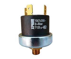 Mater Bouton poussoir XP600 1/4" | 2,0-6,0 bar réglable | Préréglage 4,0 bar.