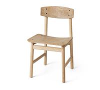 Mater Chaise Conscious BM3162 Chêne savonné-café clair usé