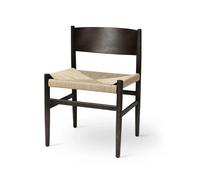 Mater Chaise Nestor chêne gris sirka. siège lasuré naturel