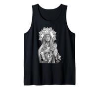 Mater Dolorosa Notre-Dame des Douleurs Vierge Marie Catholique Débardeur