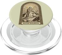Mater Dolorosa Notre-Dame des Douleurs Vierge Marie Catholique PopSockets PopGrip pour MagSafe