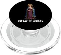 Mater Dolorosa Notre-Dame des Douleurs Vierge Marie Catholique PopSockets PopGrip pour MagSafe