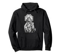 Mater Dolorosa Notre-Dame des Douleurs Vierge Marie Catholique Sweat à Capuche