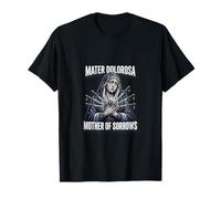 Mater Dolorosa Notre-Dame des Douleurs Vierge Marie Catholique T-Shirt