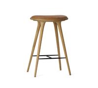 Mater High Stool Tabouret de Bar Chêne Savonné 69cm