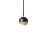 Mater Pendentif de rayon noir. médium-détail en chêne à l'écran