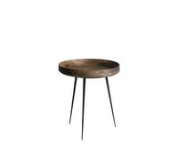 Mater Bowl Table Basse Moyenne Bois de Manguier Gris Circa