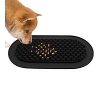 Matera à lécher en silicone - Collations anti-ascension pour lécher le coussinet | Plateau d'alimentation lente | Tapis d'entraînement pour animaux de compagnie | Bols pour chiens à alimentation lente