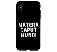 Matera Caput Mundi Città Simpatica Uomo Donna Bambino Coque pour iPhone XS Max