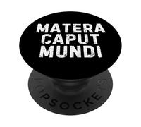 Matera Caput Mundi Città Simpatica Uomo Donna Bambino PopSockets PopGrip Adhésif