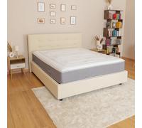 Materassimemory.eu - Materasso Spring Evo Matrimoniale 160x190 1600 Molle indipendenti Con cuscini in omaggio rivestimento THERMIC sfoderabile Con dispositivo medico detraibile ortopedico anallergico