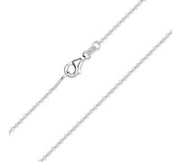 MATERIA fine anchor chain 925 sterling silver - 1.2 mm silver necklace #K30, chain length: 60 cm