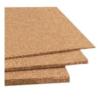 Materia Prima Tableaux en Liège pour Projets d'Artisanat et d'Art. Plaque de Liège Polyvalente pour Bureau ou Support. Panneau de Liège Isolante pour Mur Facile à Découper. 91,5 x 61 cm. 4 mm