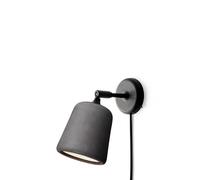New Works Applique murale Material Dark grey concrete