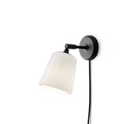 Material Applique Murale Verre Blanc Opale