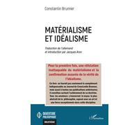 Matérialisme et idéalisme - Jacques Aron - L'harmattan - broché - Essai