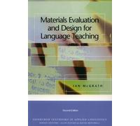 Materials Evaluation and Design for Language Teaching
