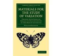Materials For The Study Of Variation