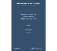 Materials Issues for Tunable RF and Microwave Devices Volume 603 - Cambridge University Press - Cambridge University Press - Livre en Anglais - Paperback Cambridge University PressCambridge University