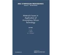 Materials Issues In Applications Of Amorphous Silicon Technology