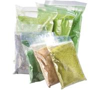 Matériau à saupoudrer pâturage, lisière de champs, fleurs d'été NOCH 75069 vert clair, vert moyen, vert foncé, marron 1 set