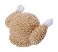 Matériau Agréable Dinde Frite, Chapelet De Frite, Nouveauté Du Chapeau Tricot D' Thanksgiving Chicken Headgear-Truthahn Trab-Cosplay Caps, Funny Party Costume For Children's Day, Star L